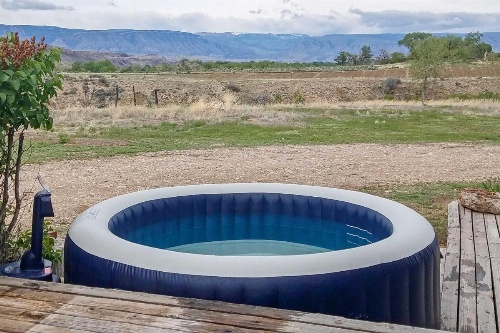 Converted Historic Schoolhouse with Hot Tub and Views! image 15